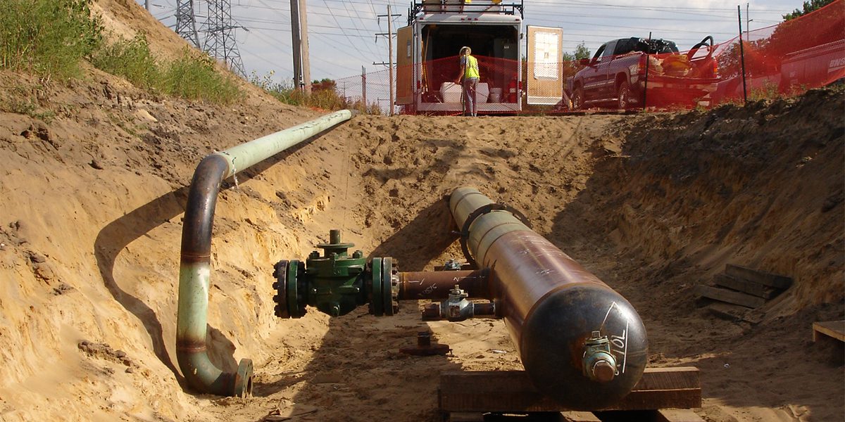 Gas pipe