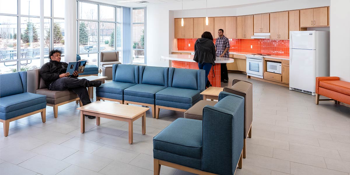 Prior Crossing community room