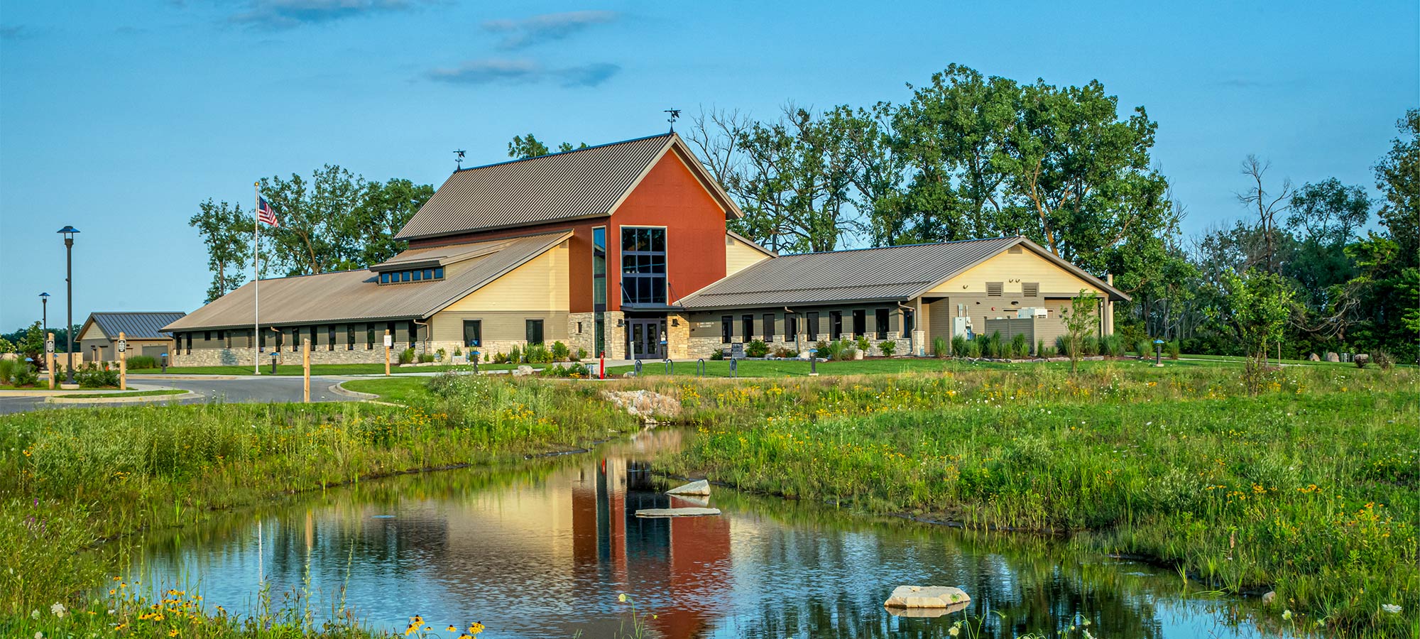 Visitor center exterior