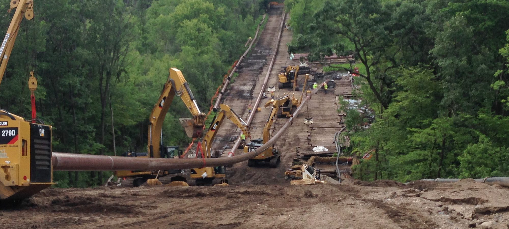 Pipeline construction