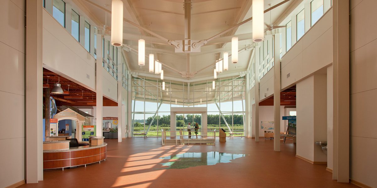 Inside with windows