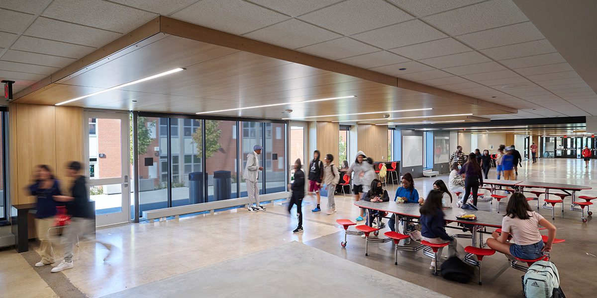 Students in hallway