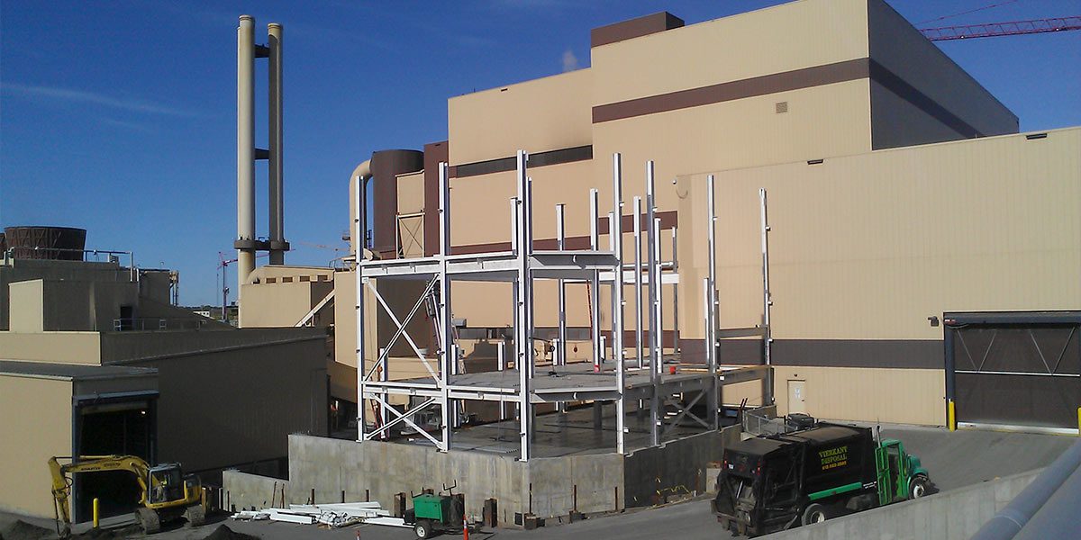 Industrial building construction