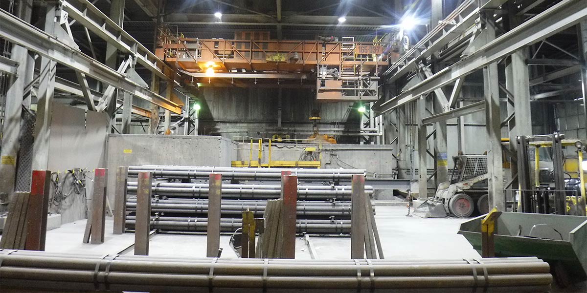 Overhead crane structure and rail inspections.