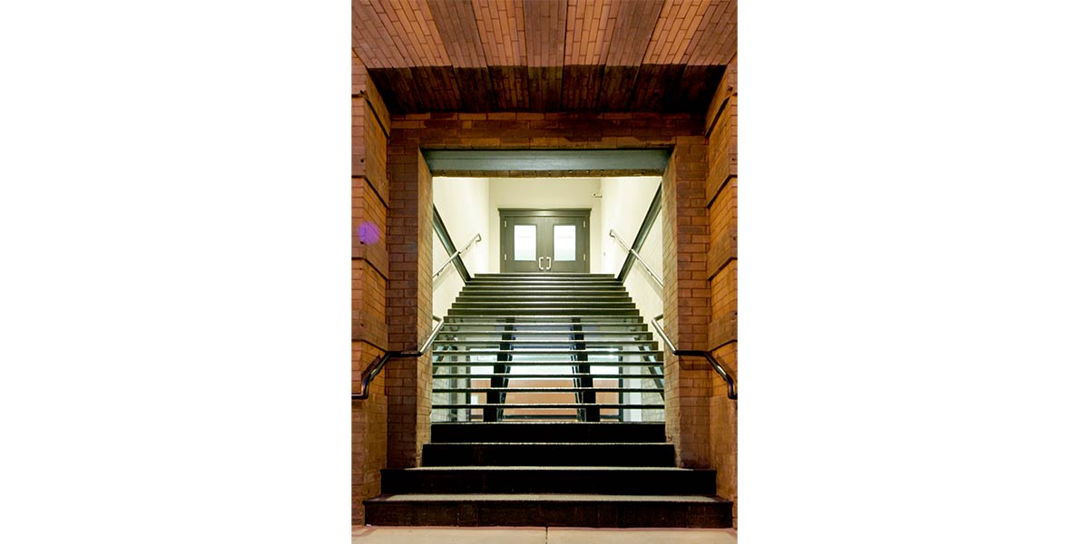 Exterior staircase