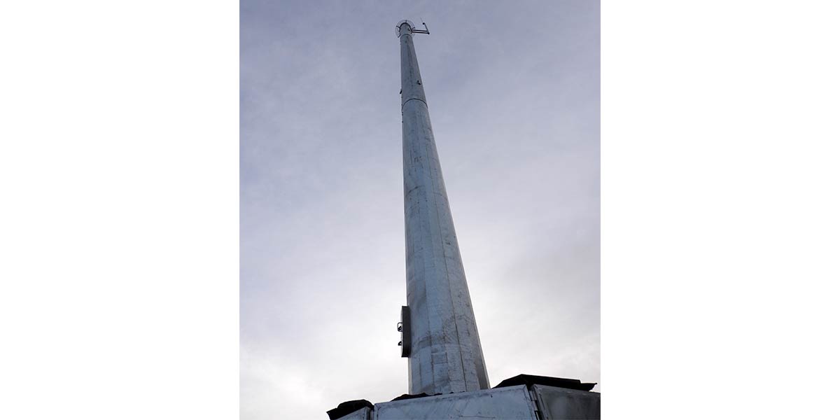 North Straits Tower Installed