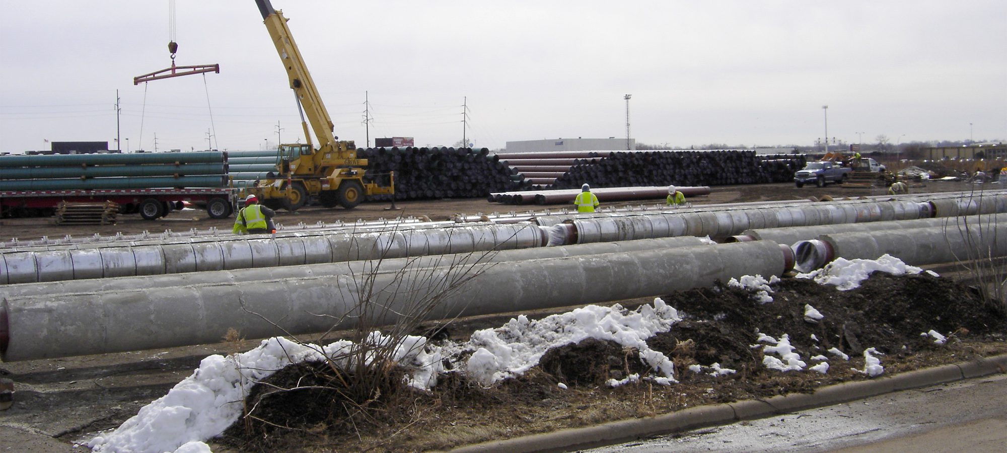 Pipeline construction