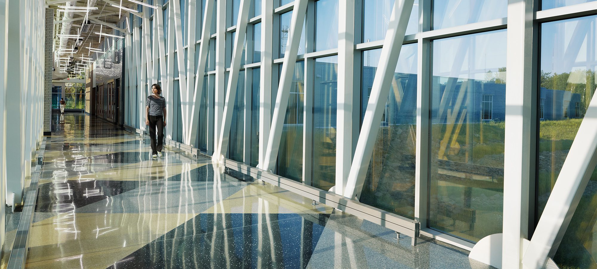 Skywalk interior