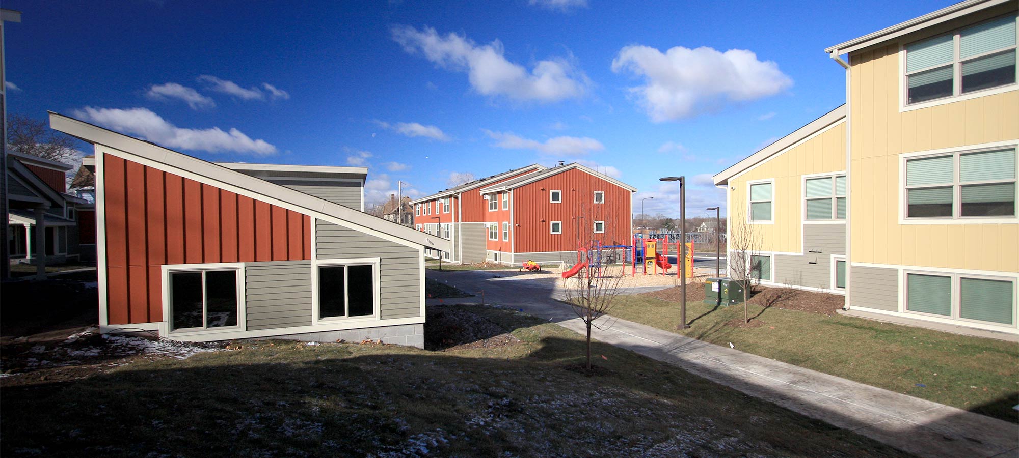 Townhome exterior