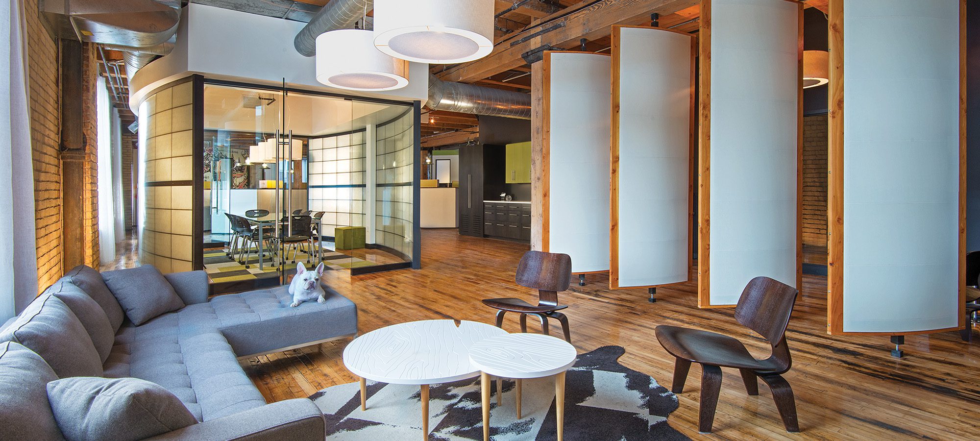 office space with table