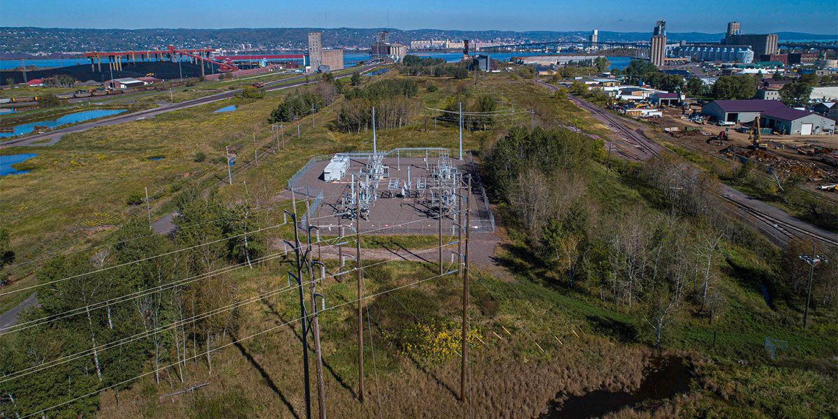 Power lines and electrical equipment