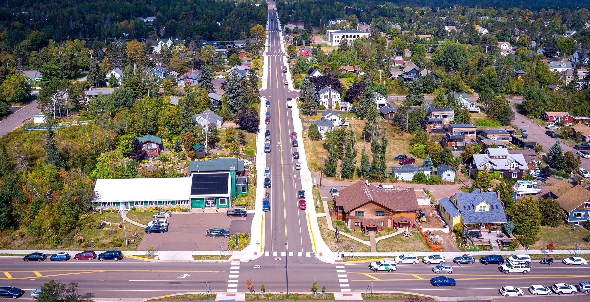 City road intersection